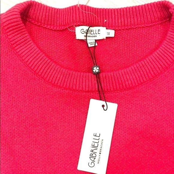 NWT minor pilling Molly Bracken Balloon Sleeve Knit Sweater - Picture 4 of 10